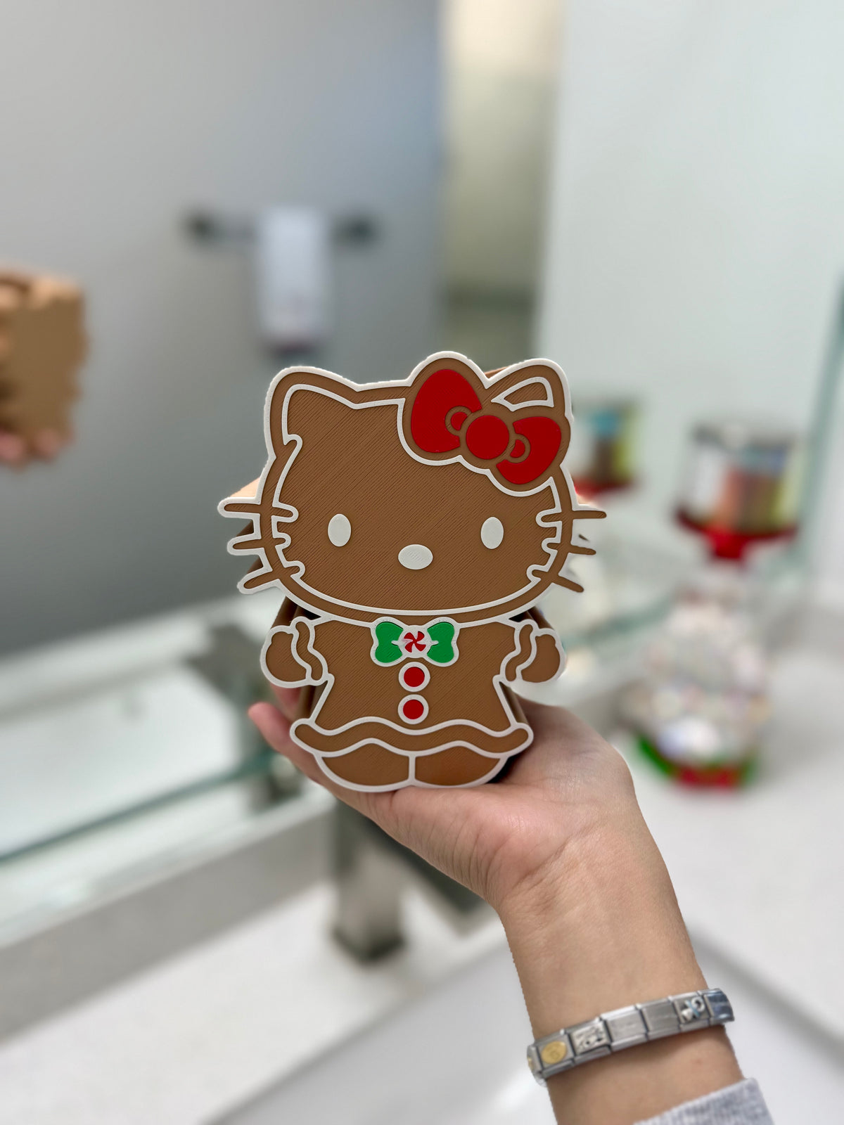 Hello Kitty Gingerbread Bath & Body Works Soap Holder