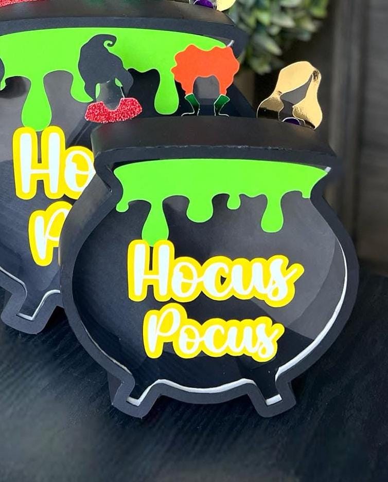 Halloween Favor Box – Hocus Pocus– Candy/Gift Box for Parties