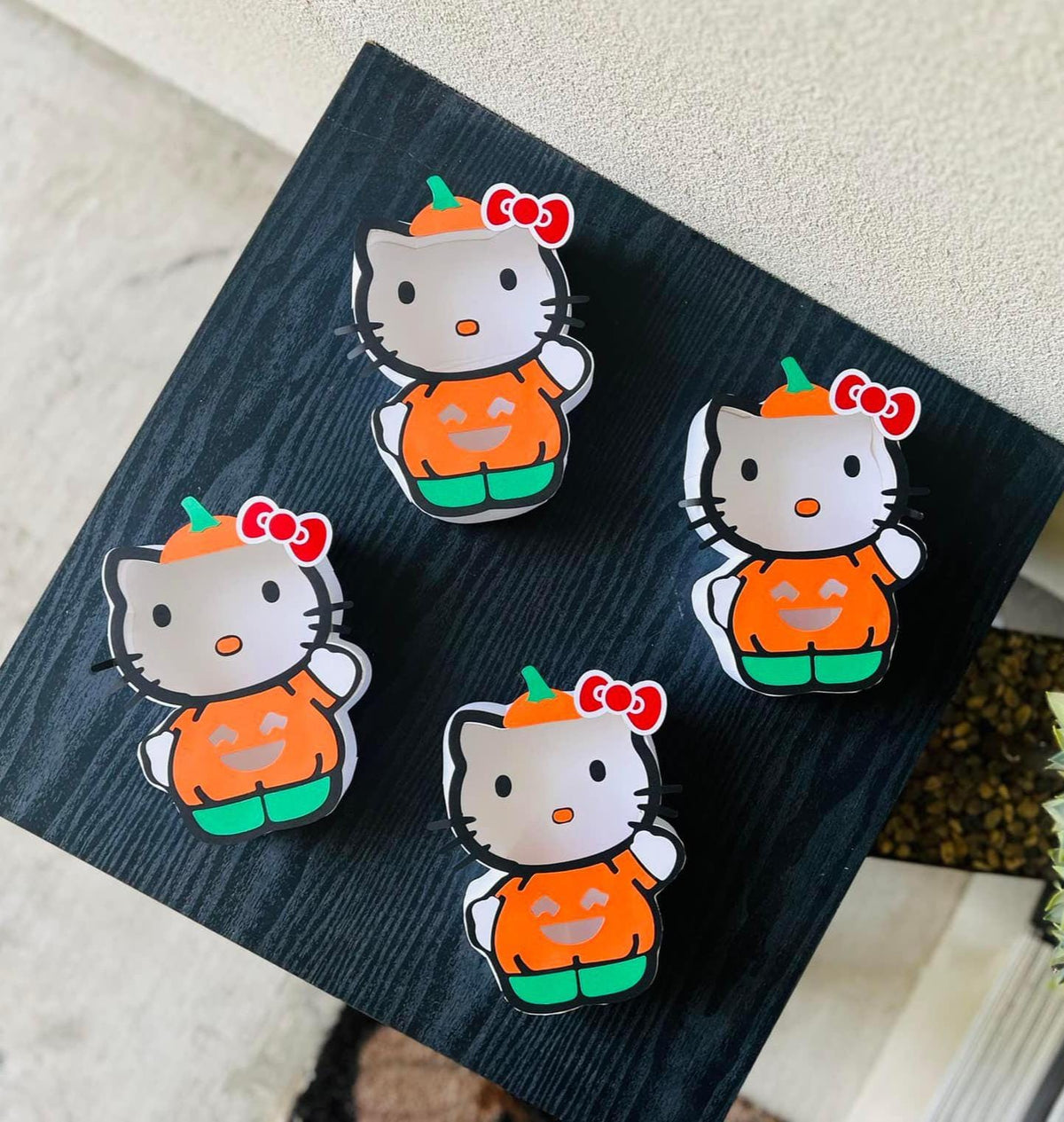 Hello Kitty Inspired Halloween Gift Box – Reusable Party Favor Box