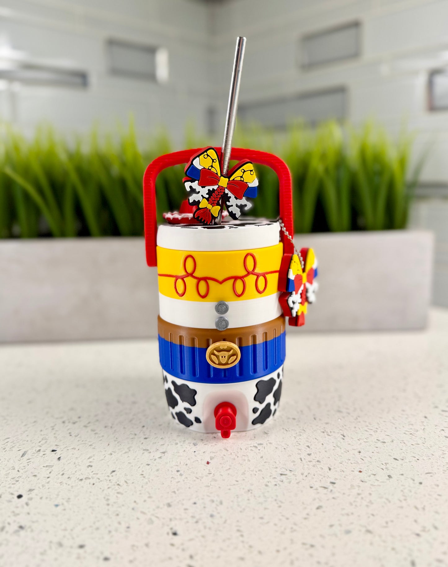 Yeehaw! Cowgirl Can Holder