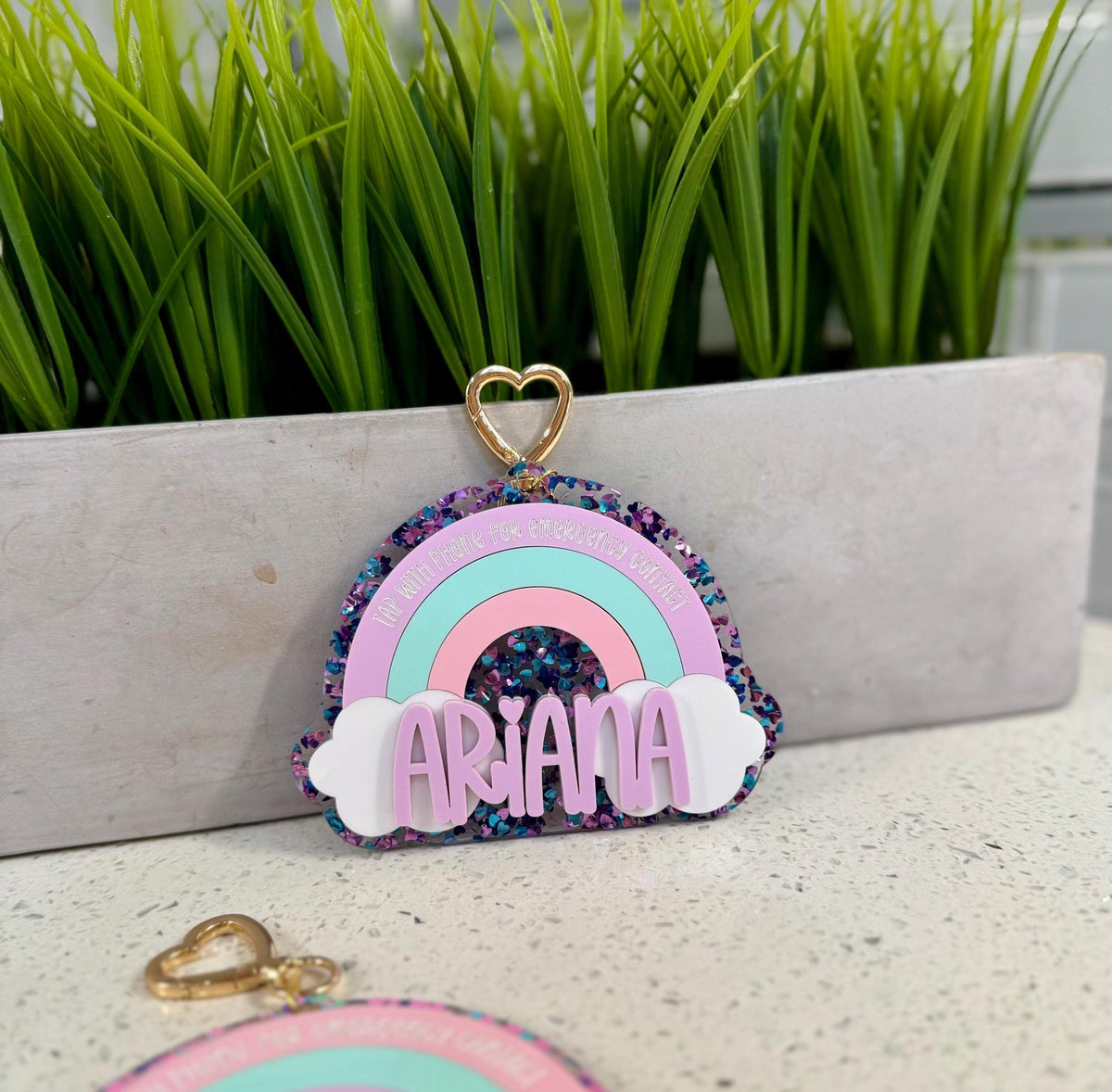 Personalized Back-to-School Board & NFC Tag Keychain Bundle