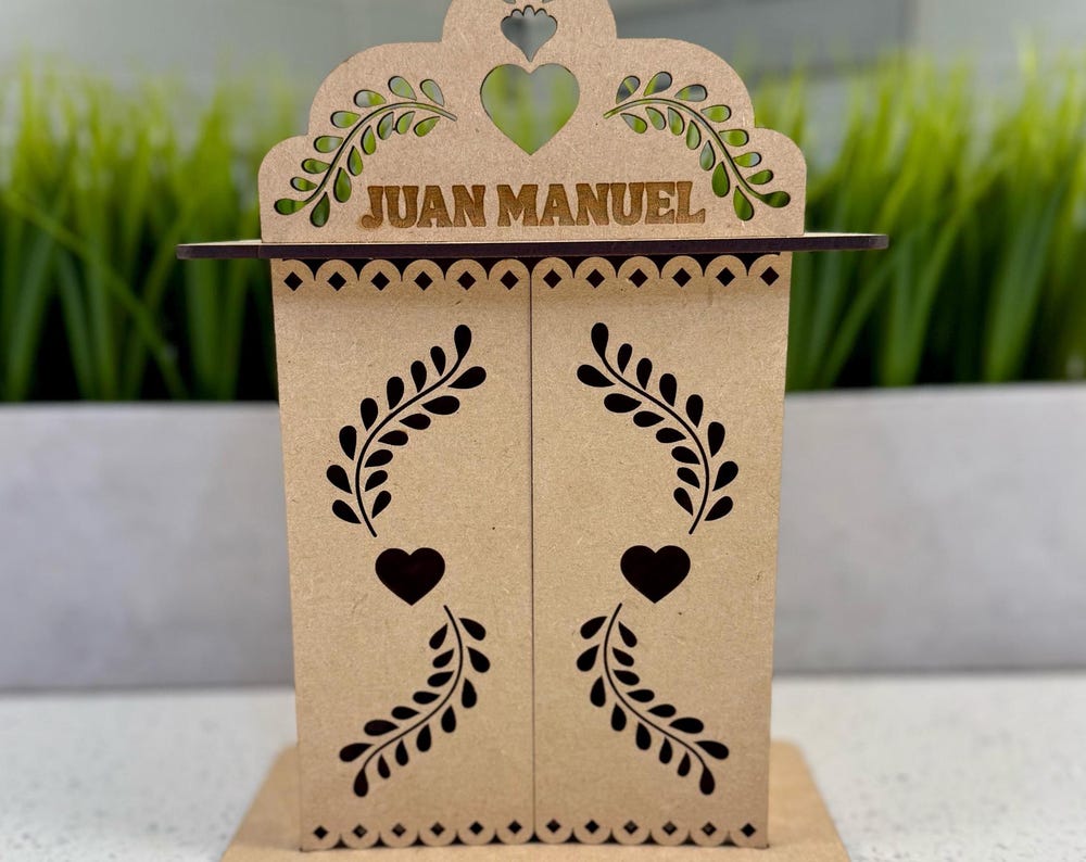 Day of the Dead Wooden Altar Box | Dia de Los Muertos | Memorial / Religious Decor