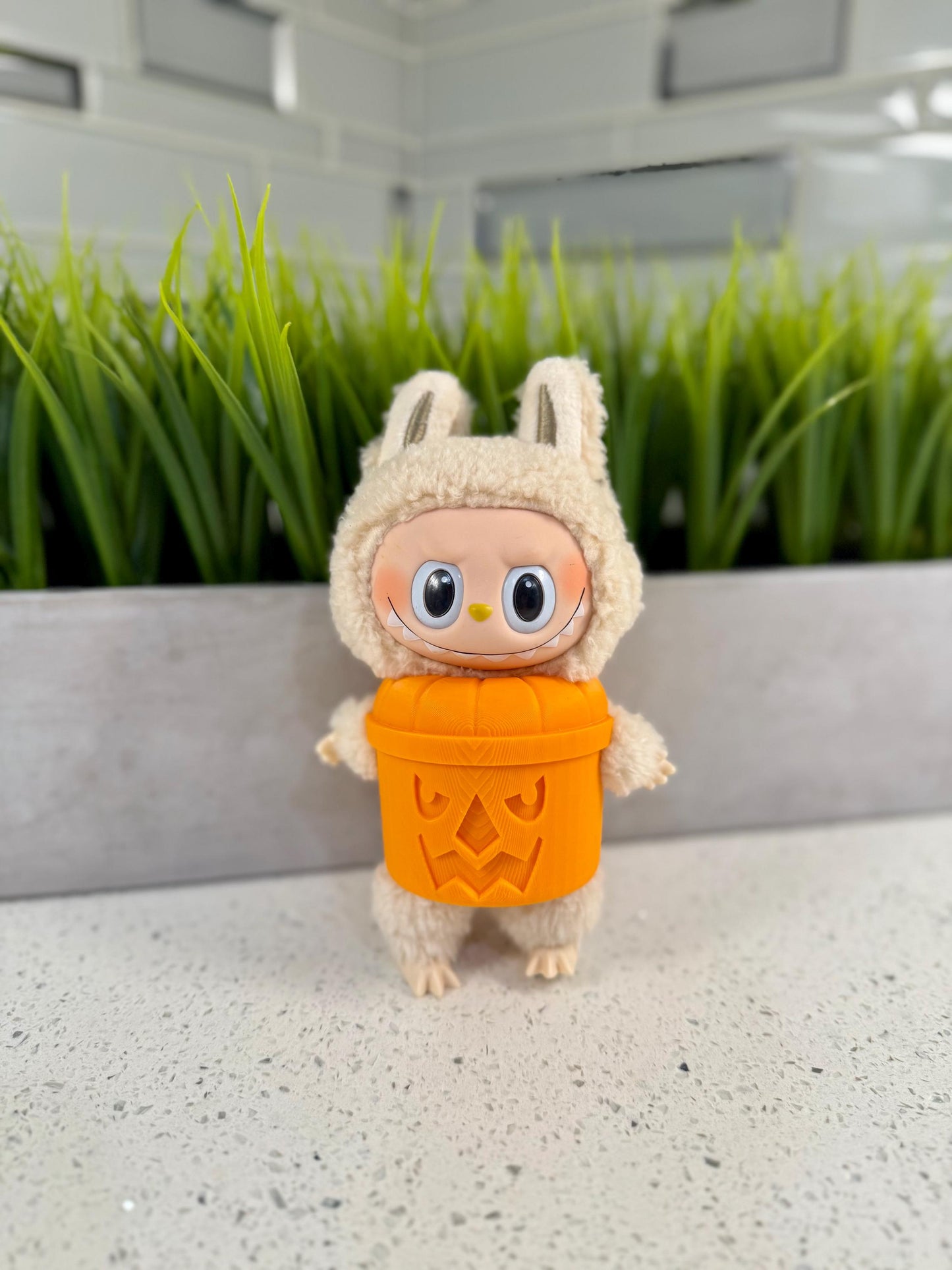 Labubu Halloween Bucket Costume | Monster Toy Covers | Spooky Decorative Accessories | Mcdonalds Bucket