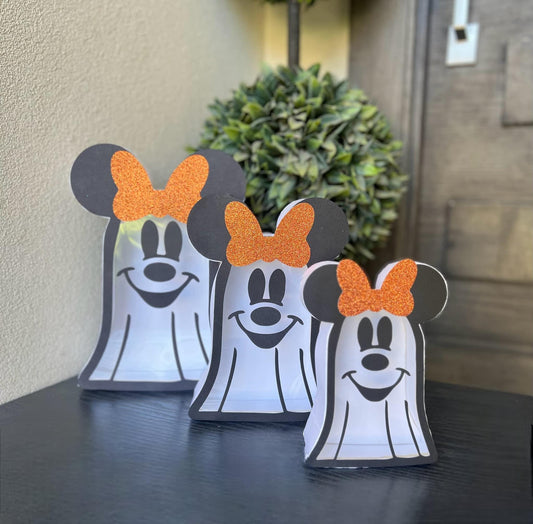 Halloween Favor Box – Inspired Minnie Mouse – Candy/Gift Box for Parties