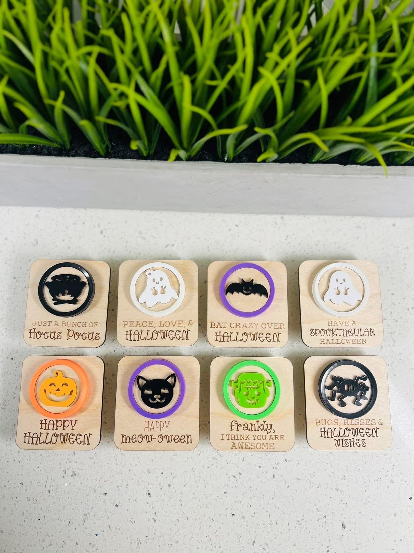 Halloween Play Dough Stamps | Kids Sensory Play | Trick-or-Treat Party Favor