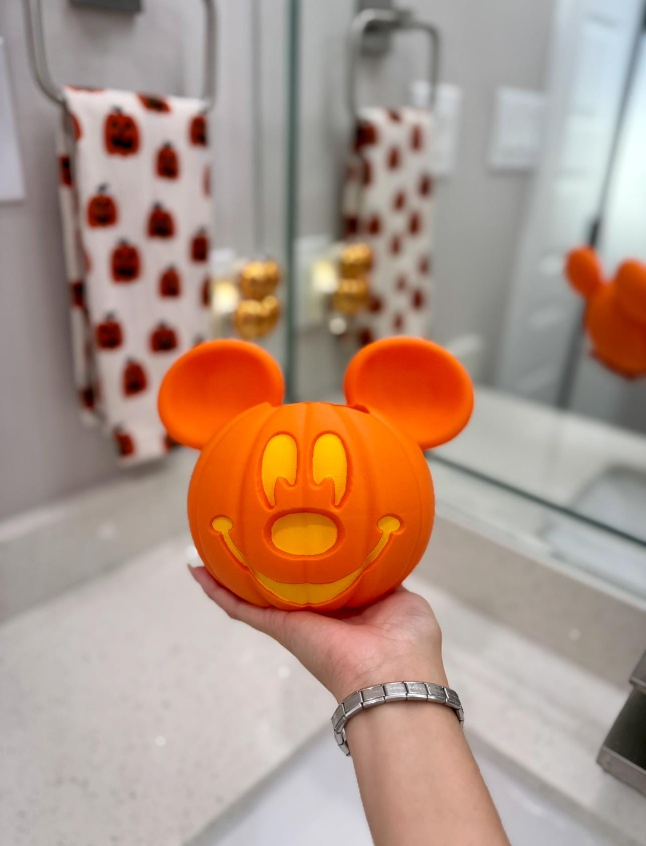 Inspired Pumpkin Mouse Bath & Body Works Soap Holder Dispenser