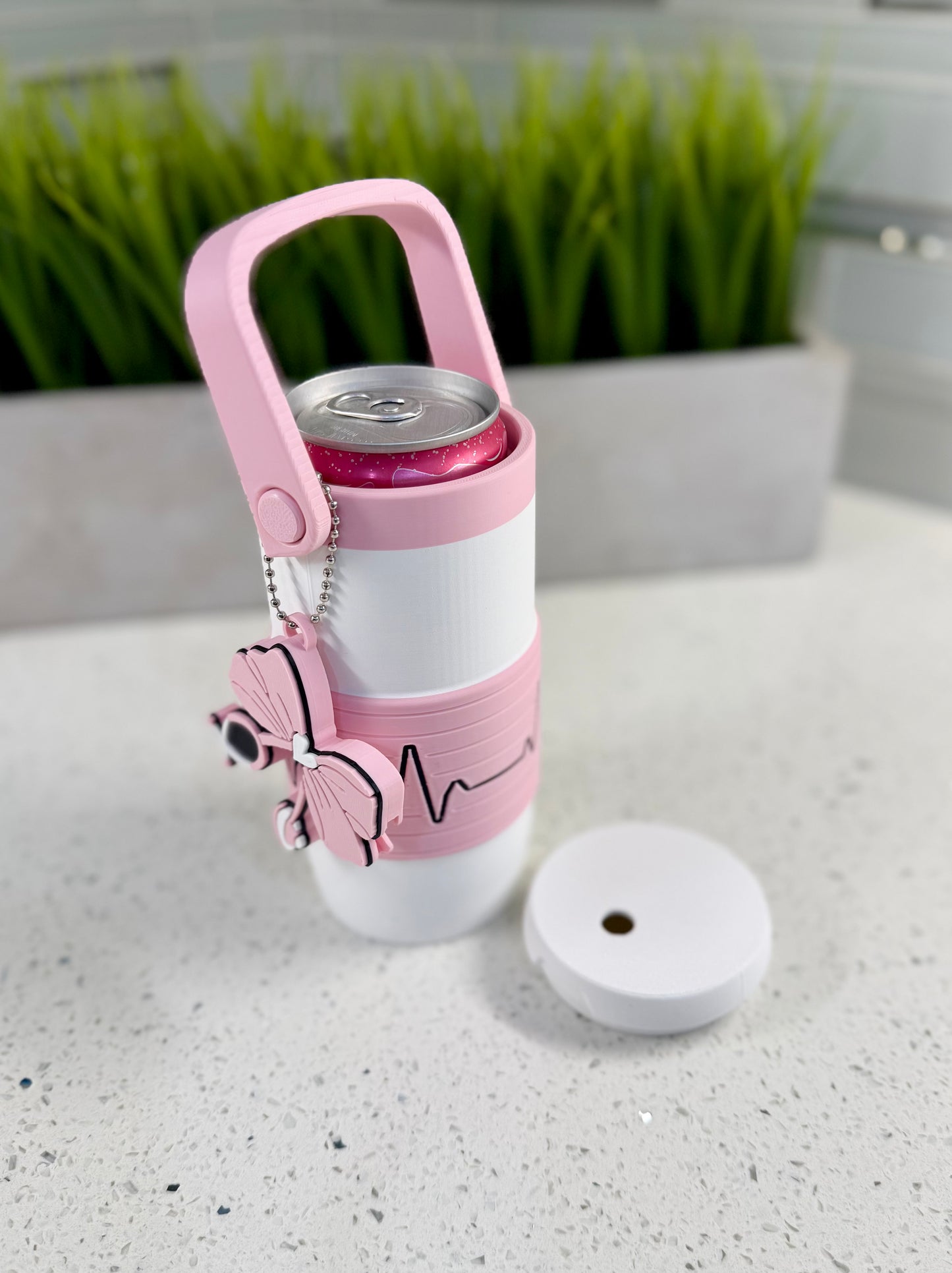 Personalized EKG Nurse Soda Can Holder | RN LVN CNA Gift | Nurse Appreciation Gift