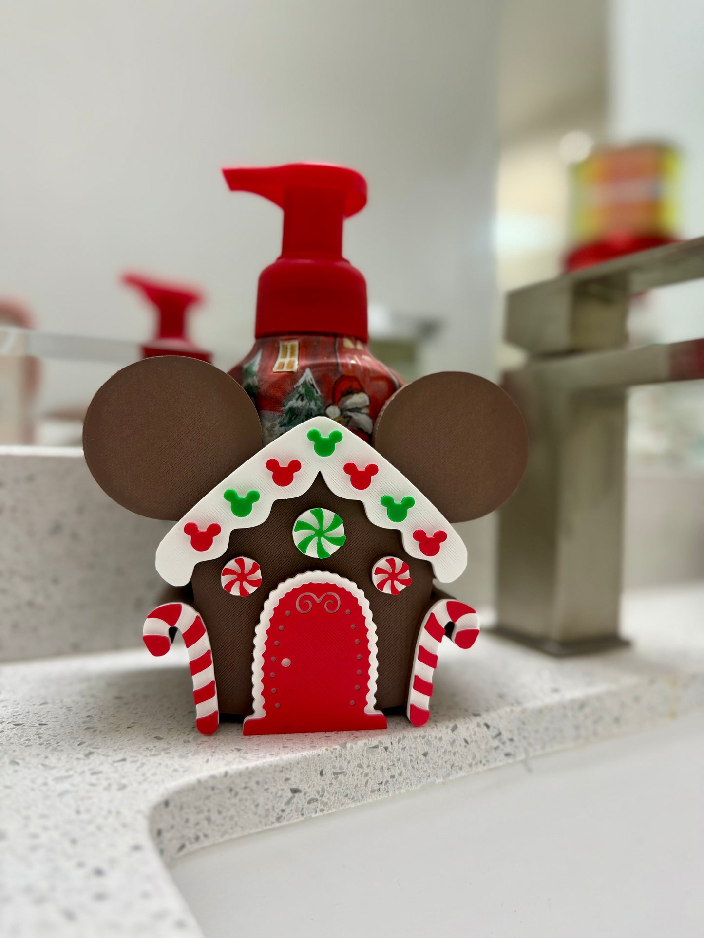 Inspired Mouse Gingerbread House Soap Holder | Bath and Body works