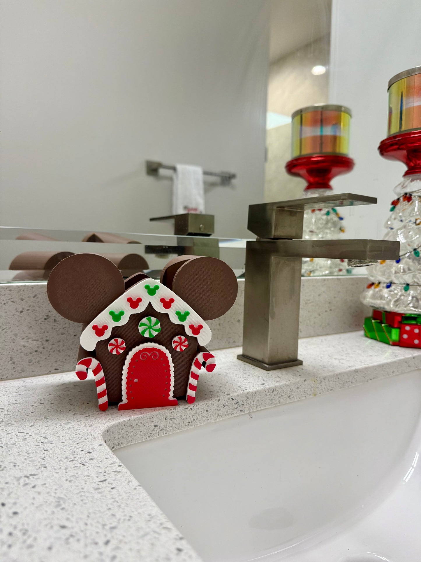 Inspired Mouse Gingerbread House Soap Holder | Bath and Body works