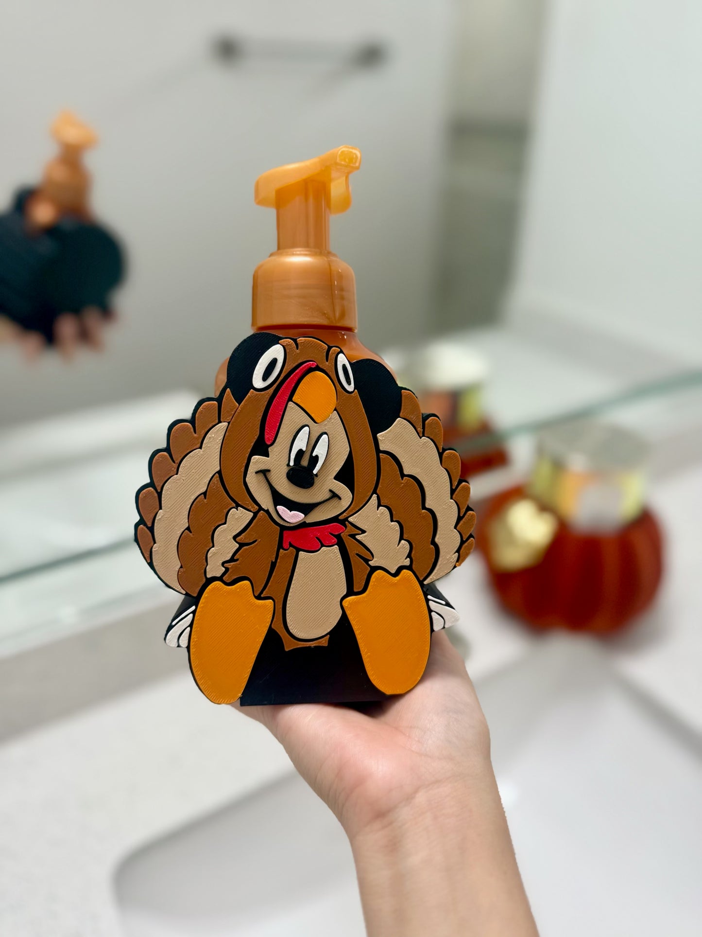Turkey Inspired Mouse Bath & Body Works Soap Holder
