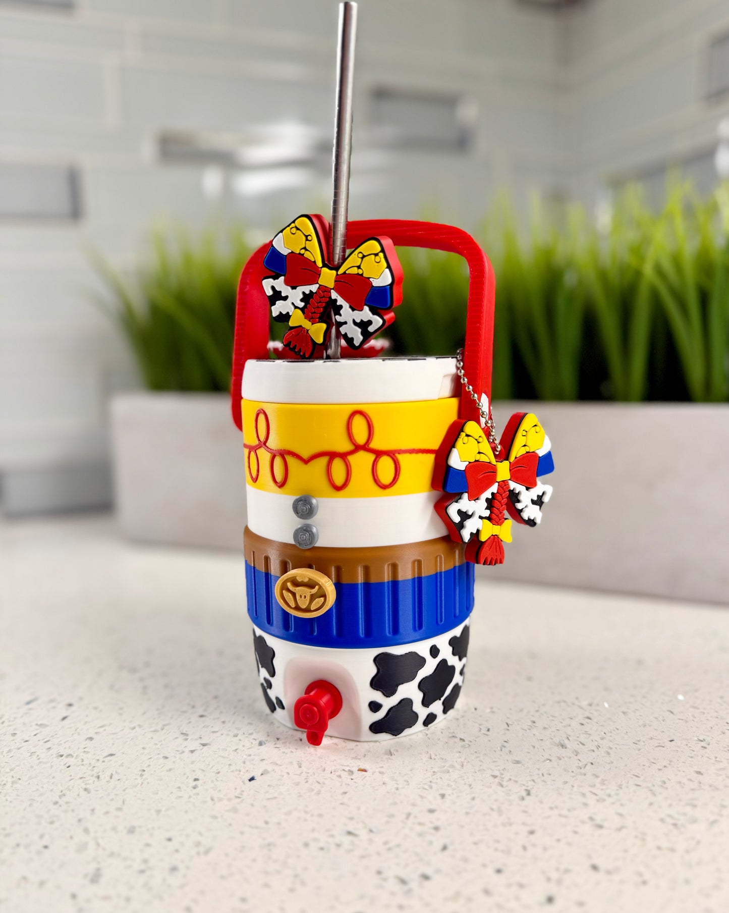 Yeehaw! Cowgirl Can Holder