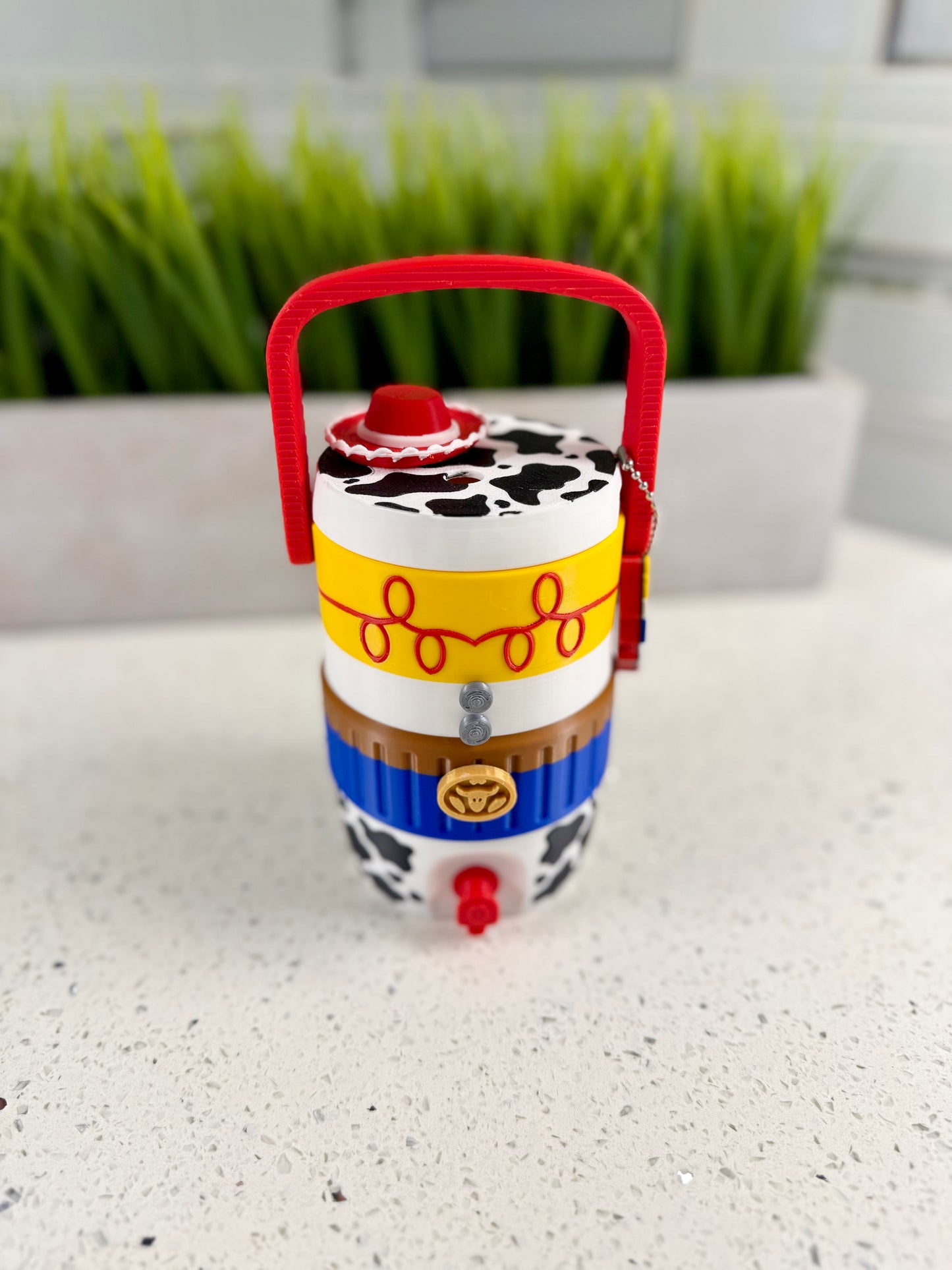 Yeehaw! Cowgirl Can Holder