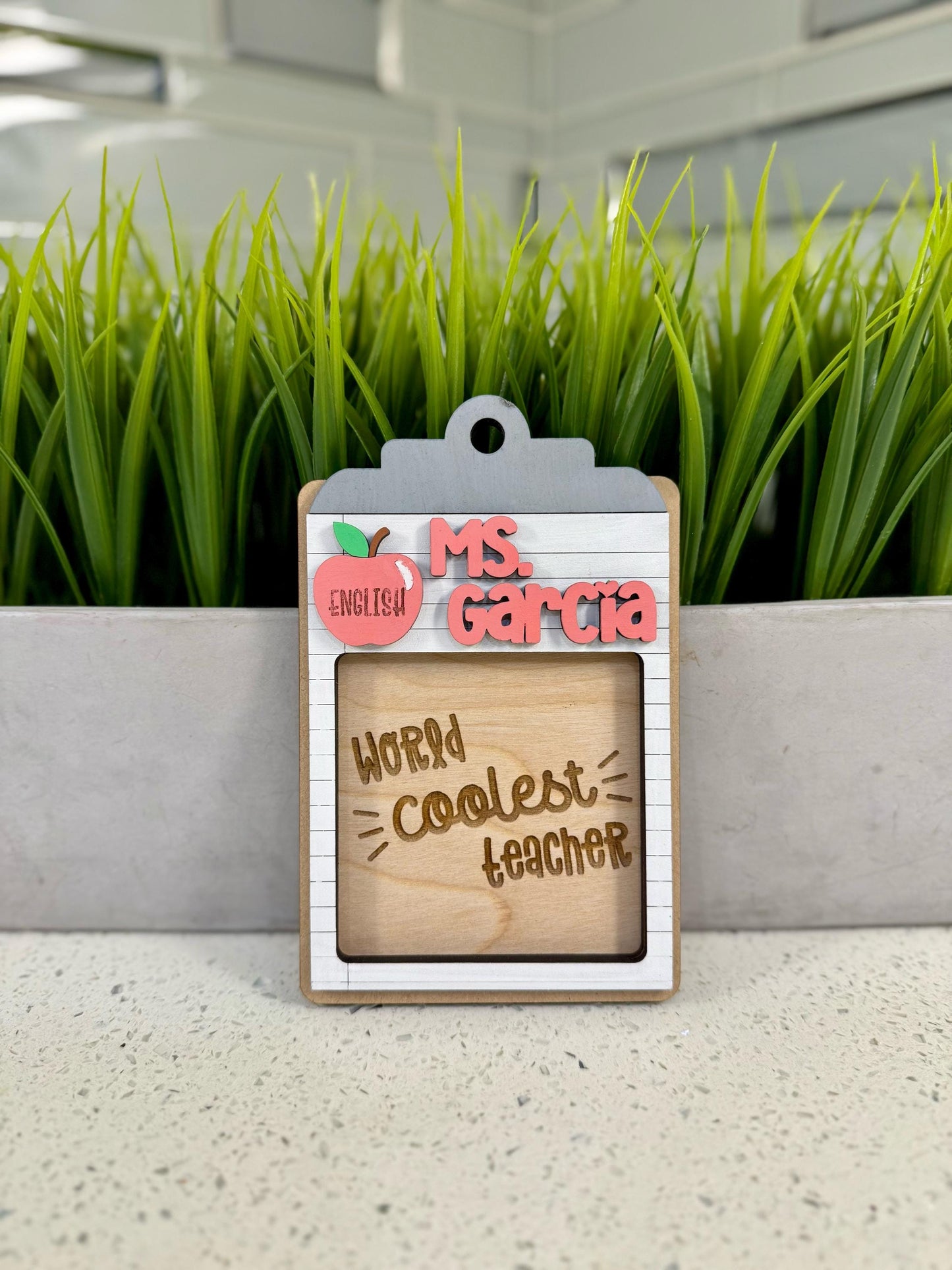Personalized Teacher Notepad: World Teacher's Day Gift