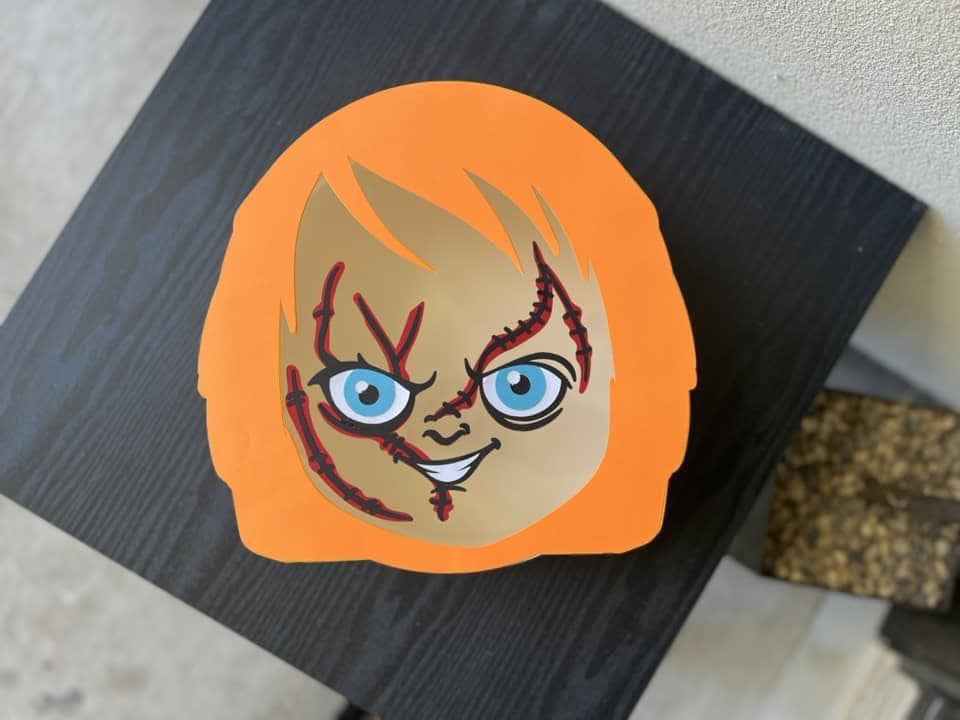 Inspired Chucky - Halloween Favor Box  - Candy/Gift Box for Parties