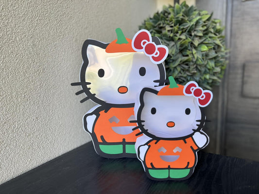 Hello Kitty Inspired Halloween Gift Box – Reusable Party Favor Box