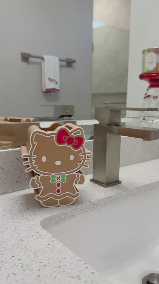 Hello Kitty Gingerbread Bath & Body Works Soap Holder